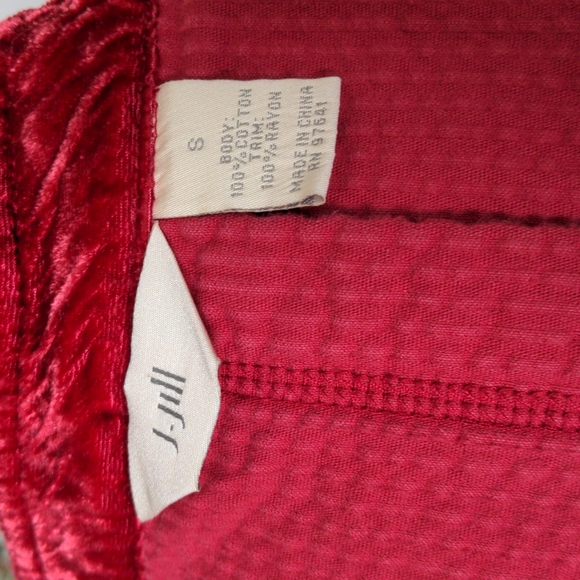 J.Jill Corduroy Button Down Jacket/Tunic. - Picture 7 of 9